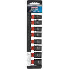 Channellock Standard 1/2 In. Drive 6-Point Shallow Impact Driver Set (8-Piece) Image 4